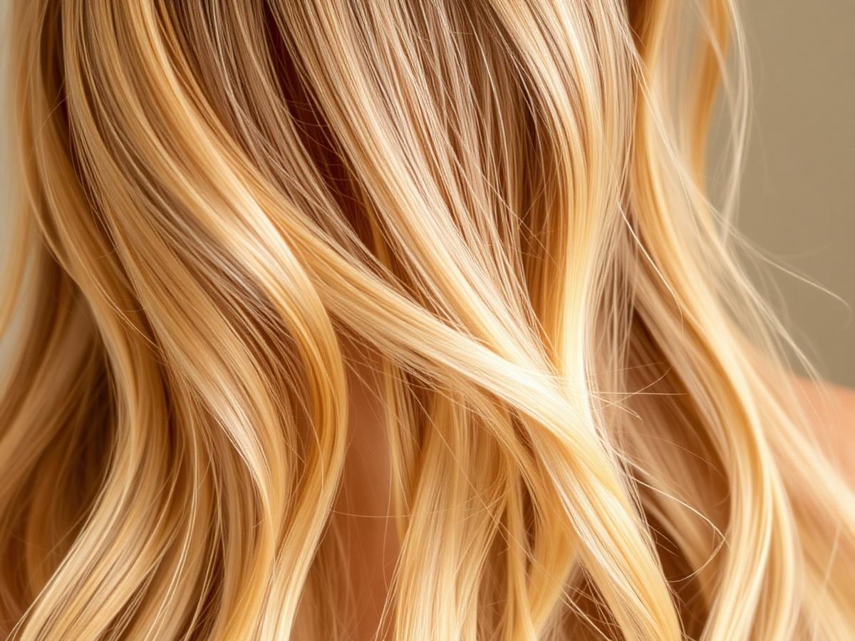 Μακριά μαλλιά με balayage σε απαλούς κυματισμούς